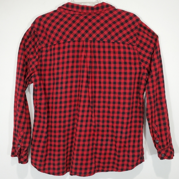 Croft & Barrow Button Up Top Size XL Long Sleeve - Picture 2 of 9